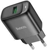 Зарядний пристрій Hoco C140A Smart 18W Black (6942007627788)