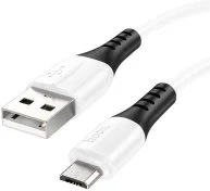 Кабель Hoco X82 2.4A AM / MicroB 1m White (6931474768568)