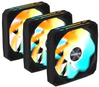 Кулер Gigabyte EZ Chain RVS Fan 120 3pcs Black (GP-GBT EZRVSFAN1203)