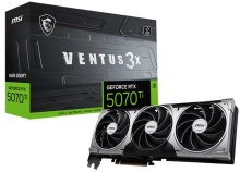 Відеокарта MSI GeForce RTX 5070 Ti 16G VENTUS 3X