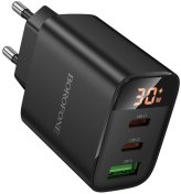 Зарядний пристрій BOROFONE BA98A Ilustre 30W Black  (6941991120510)