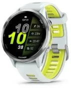 Смарт годинник Garmin Forerunner 970 Titanium with Whitestone Case and Whitestone/Translucent Amp Yellow Band (010-02969-11)
