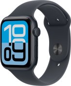 Смарт годинник Apple Watch SE 3 GPS - 44mm Midnight Aluminium Case with Midnight Sport Band - S/M (MEHN4)