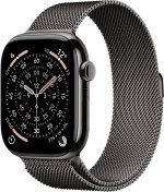 Смарт годинник Apple Watch 11 GPS LTE 46mm - Slate Titanium Case with Slate Milanese Loop - M/L (MFD44)