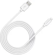 Кабель Canyon MFI-12 AM / Lightning 2m White (CNS-MFIC12W)