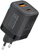 Зарядний пристрій Promate Powerport 25ac Black (powerport-25ac.black)