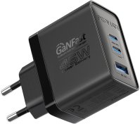 Зарядний пристрій Promate PowerPort-45 Black (powerport-45.black)