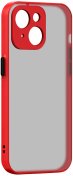 Чохол ArmorStandart for Apple iPhone 14 - Frosted Matte Red (ARM64477)