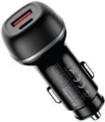 Автомобільний зарядний пристрій ColorWay 63W PD QC3.0 Black (CW-CHA067PD-BK)