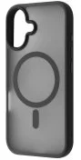Чохол WAVE for Apple iPhone 16 Plus - Matte Insane Case with Magnetic Ring Black (59343_black)