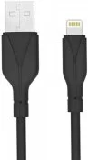 Кабель Choetech 2.4A AM / Lightning 1m Black (XAL-0003-BK-V2)