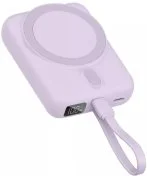 Батарея універсальна Proove Neutron 10000mAh 22.5W Qi 15W Purple (PBNE22022209)