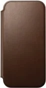 Чохол Nomad for Apple iPhone 17 Pro - Modern Leather Folio Brown (NM014186858)