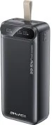 Батарея універсальна Awei PA-12 30000mAh 22.5W Black (6954284021838)