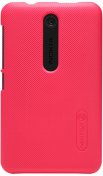 Чохол Nillkin для Nokia Asha 501 - Super Frosted Shield червоний