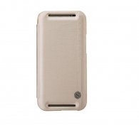 Чохол Nillkin для HTC ONE (M8) - Rain Leather Case золотистий