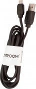 Кабель USB JR-S117M Furious series JoyRoom AM / MicroUSB 1.2 м чорний
