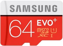 Карта пам'яті Samsung Evo Plus Micro SDXC 64 ГБ (MB-MC64DA/RU)