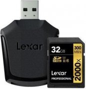 Карта пам'яті Lexar Professional 2000x SDHC 32 ГБ (LSD32GCRBEU2000R)
