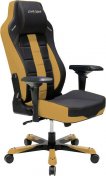 Крісло для геймерів DXRACER BOSS OH/BF120/NC чорне з коричневими вставками