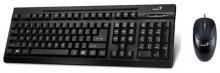 Комплект клавіатура+миша Genius SlimStar KM-121 Black (31330213100)