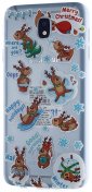 Чохол Milkin for Samsung J730/J7 2017 - Superslim Christmas Funny Deers