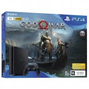  Ігрова приставка Sony PlayStation 4 Slim 1TB Black (God of War)