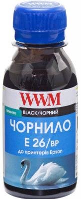Чорнило WWM for Epson Expression Premium XP-600/XP-605/XP-700 Black Pigment 100g (E26/BP-2)