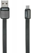 Кабель Remax Platinum RC-044m AM / Micro USB 1m Black (RC-044m-Black)