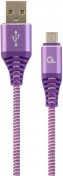 Кабель Cablexpert AM / Micro USB 1m Purple (CC-USB2B-AMmBM-1M-PW)