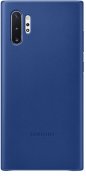 Чохол Samsung for Galaxy Note 10 Plus - Leather Cover Blue  (EF-VN975LLEGRU)