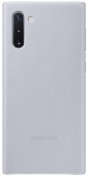 Чохол Samsung for Galaxy Note 10 N970 - Leather Cover Gray  (EF-VN970LJEGRU)