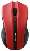 Мишка, Canyon CNE-CMSW05R Wireless, Red/Black