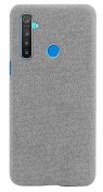 Чохол for Realme 5 Pro - Textile cover Grey (661903)