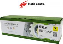 Совместимый картридж Static Control HP CLJ CF532A (205A) Yellow (002-01-SF532A)