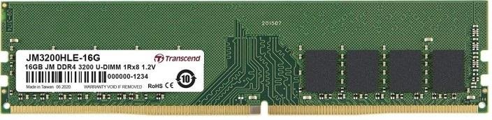 Оперативна пам’ять Transcend JetRam DDR4 1x16GB (JM3200HLE-16G)