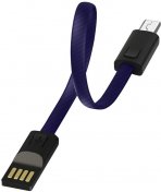Кабель ColorWay AM / Micro USB 0.22m Blue (CW-CBUM022-BL)