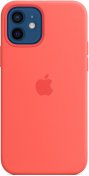 Чохол Apple for iPhone 12/12 Pro - Silicone Case with MagSafe Pink Citrus (MHL03)
