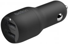 Автомобільний зарядний пристрій Belkin BoostUP Charger Black with MicroUSB cable Belkin (CCE002BT1MBK)