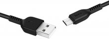 Кабель Hoco X20 AM / Micro USB 3m Black  (X20 MicroB Black 3m)