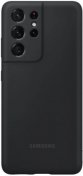 Чохол Samsung for Galaxy S21 Ultra G998 - Silicone Cover Black  (EF-PG998TBEGRU)