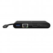 USB-хаб Belkin Type-C MultimediaAdapter Black (AVC005BTBK)