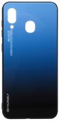 Чохол BeCover for Samsung A30 2019 A305 - Gradient Glass Blue/Black  (703549)