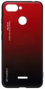 Чохол BeCover for Xiaomi Redmi 6 - Gradient Glass Red/Black  (703582)