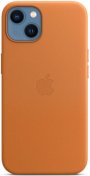 Чохол Apple iPhone 13 - Leather Case with MagSafe Golden Brown  (MM103)