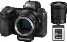 Цифрова фотокамера Nikon Z6 kit 24-70mm plus f4 FTZ Adapter plus 64Gb XQD (VOA020K009)