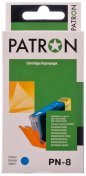 Сумісний картридж PATRON for Canon CLI-8C Cyan New (CI-CAN-CLI-8-C1-PN)