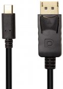 Кабель PowerPlant Type-C / DisplayPort 3m Black (CA912544)
