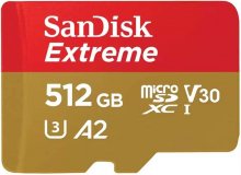  Карта пам'яті SanDisk Extreme V30 Micro SDXC 512GB (SDSQXAV-512G-GN6MN)