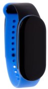 Ремінець Climber for Xiaomi Mi Band 5/6 - Contrasting color Black blue